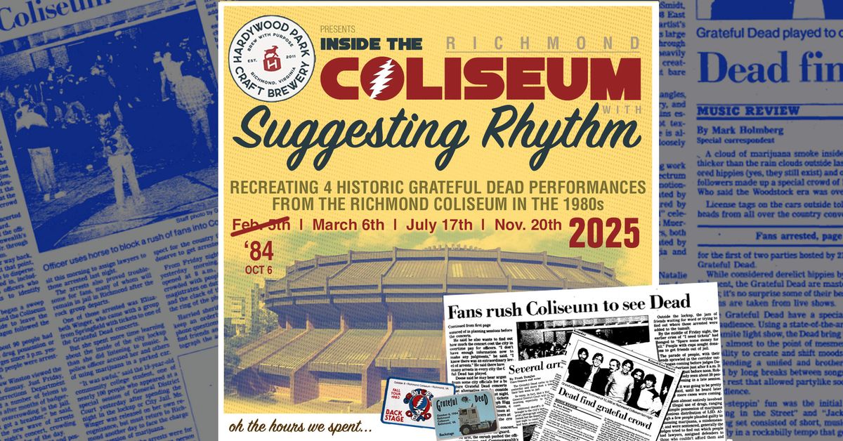  Hardywood Presents: \u201cSuggesting Rhythm - Inside The Coliseum\u201d Show #2! 