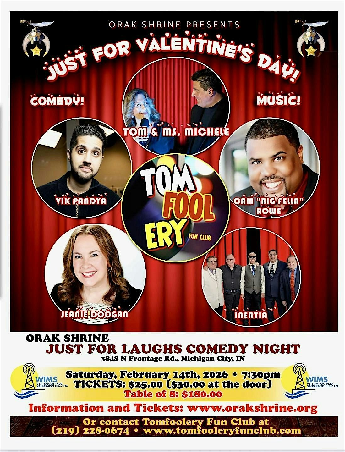 Tomfoolery Fun Club: Just For Valentine's Day!