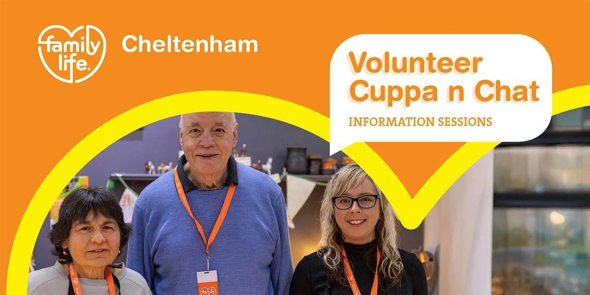 Cuppa & Chat Volunteer Info Session  - Cheltenham