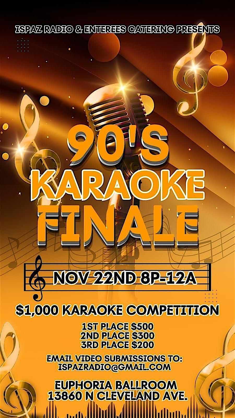 90s karaoke competition