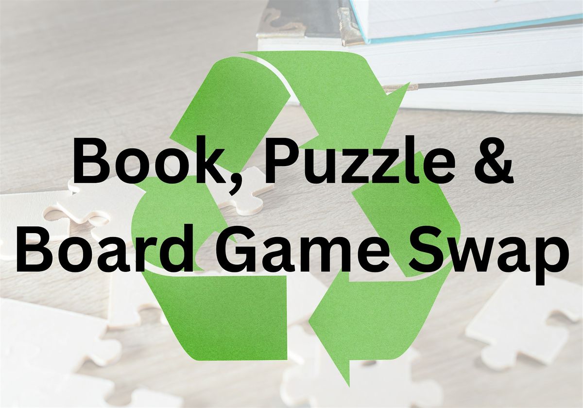 Book, Puzzle & Board Game Swap