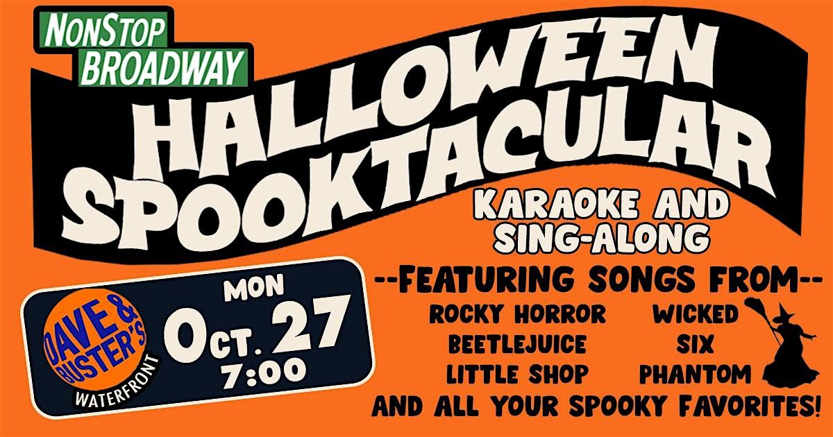 Halloween Spooktacular 2025 (PGH) - Broadway Karaoke & Sing-Along