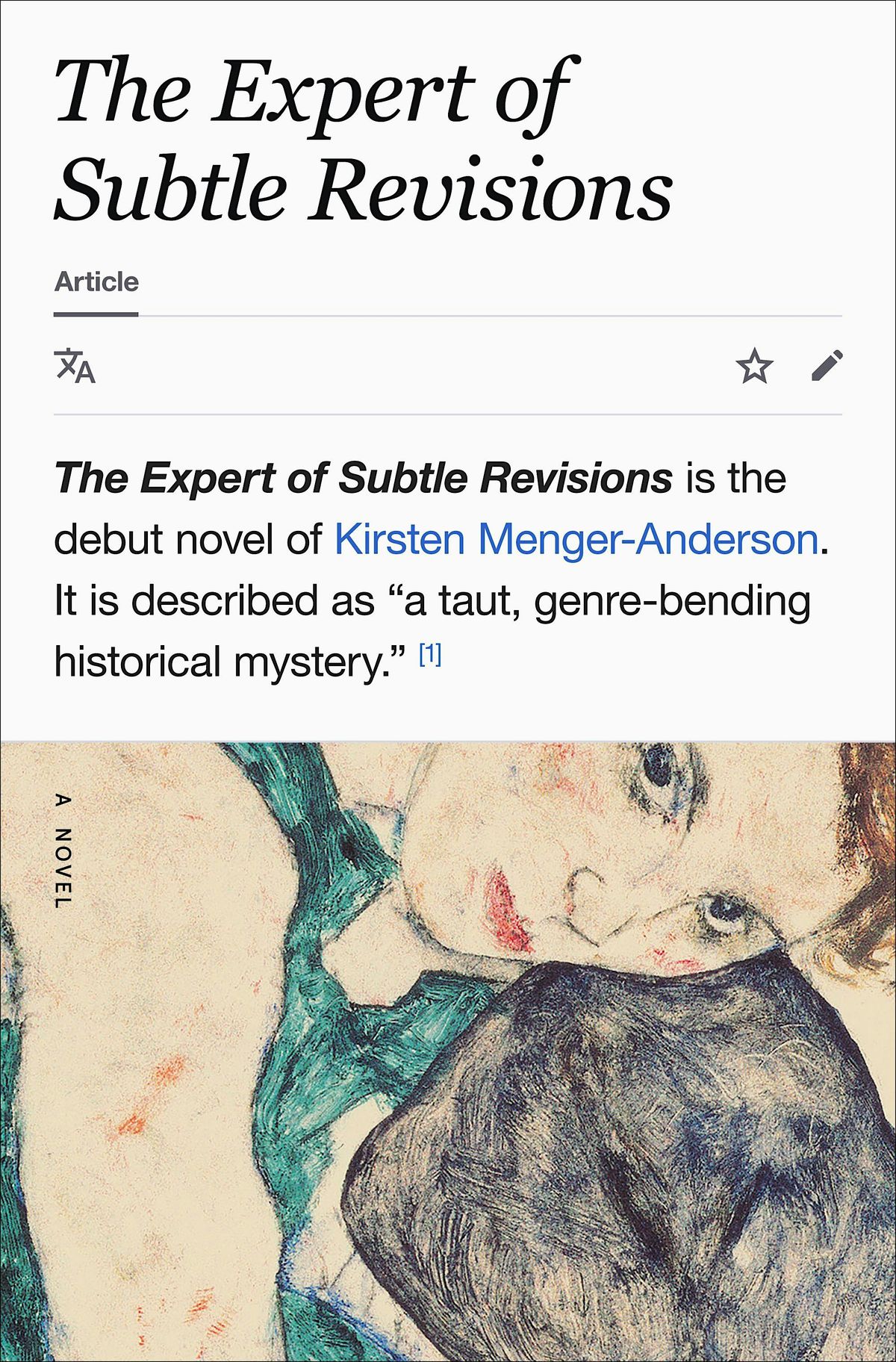 Meet Kirsten Menger-Anderson Author of The Expert of Subtle Revisions