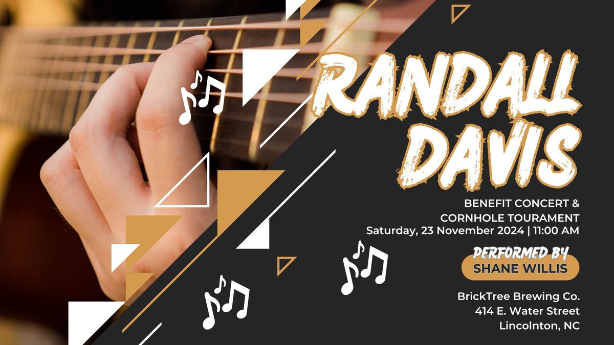 Randall Davis Benefit Concert & Cornhole Tournament