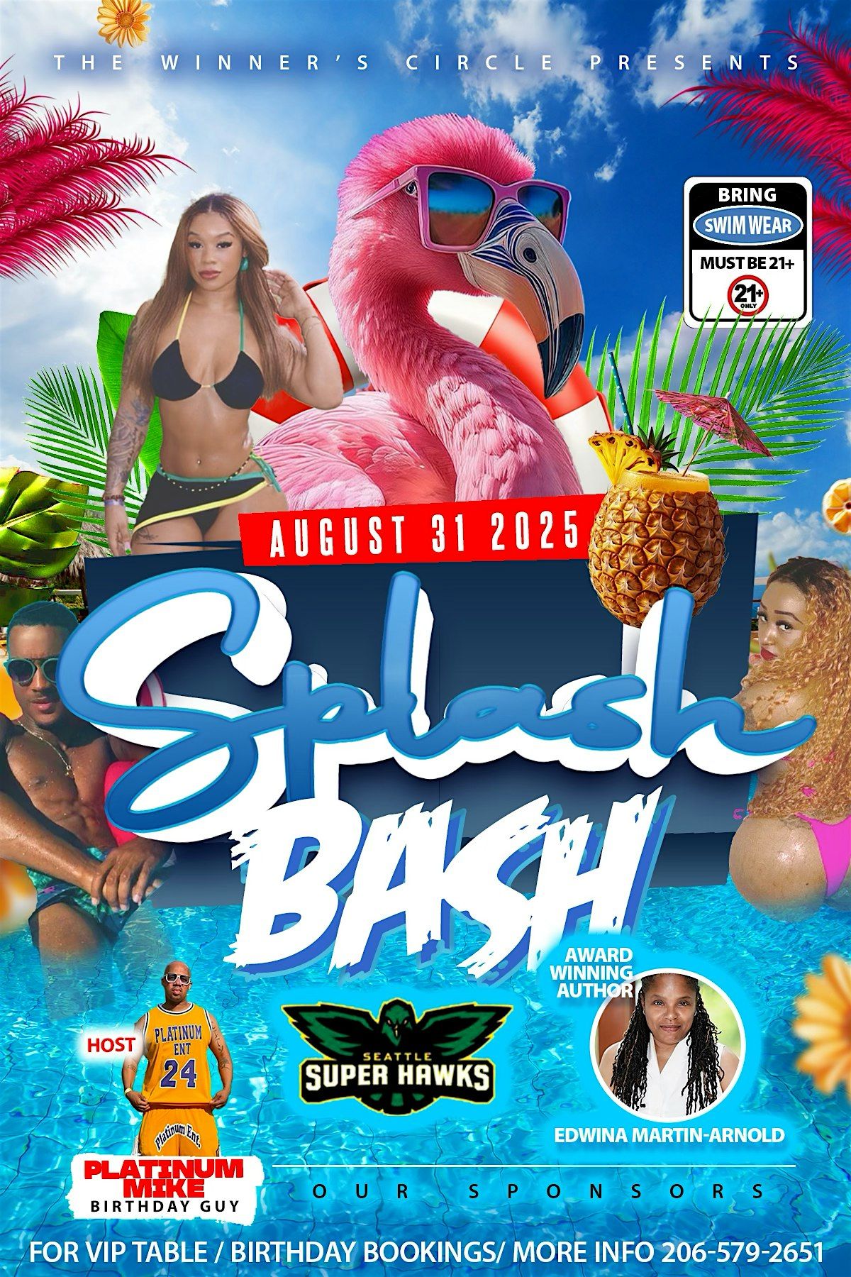 Splash Bash Labor Day Weekend Pool Party 2025