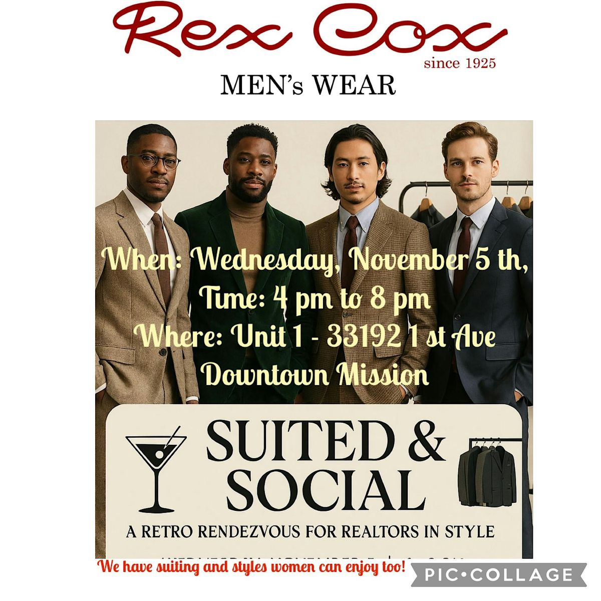 Realtor Social........ sip, shop and schmooze event
