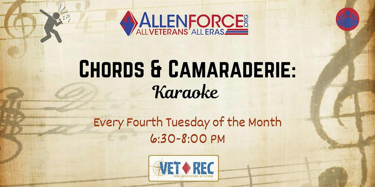 Chords & Camaraderie: Karaoke with the Semper Fi Singer