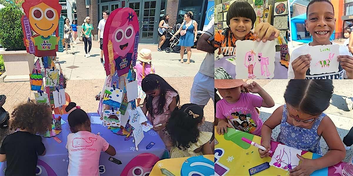 Kid Event: Draw a Piggy @ Stamford Town Center Mall - Aug 30th & 31st