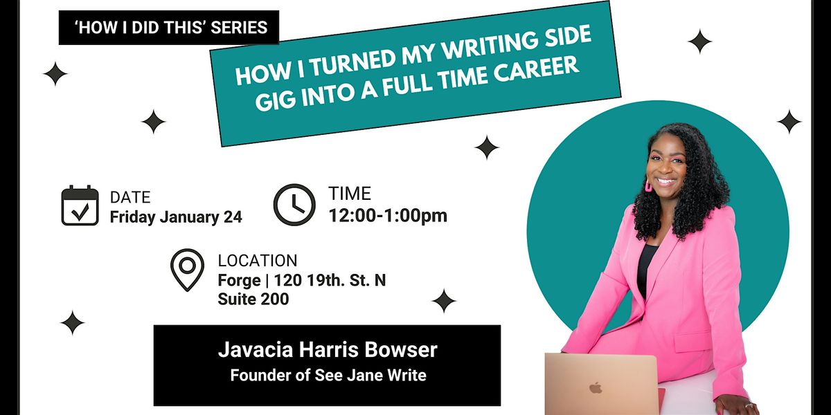 How I Turned My Writing Side Gig Into A Full Time Career