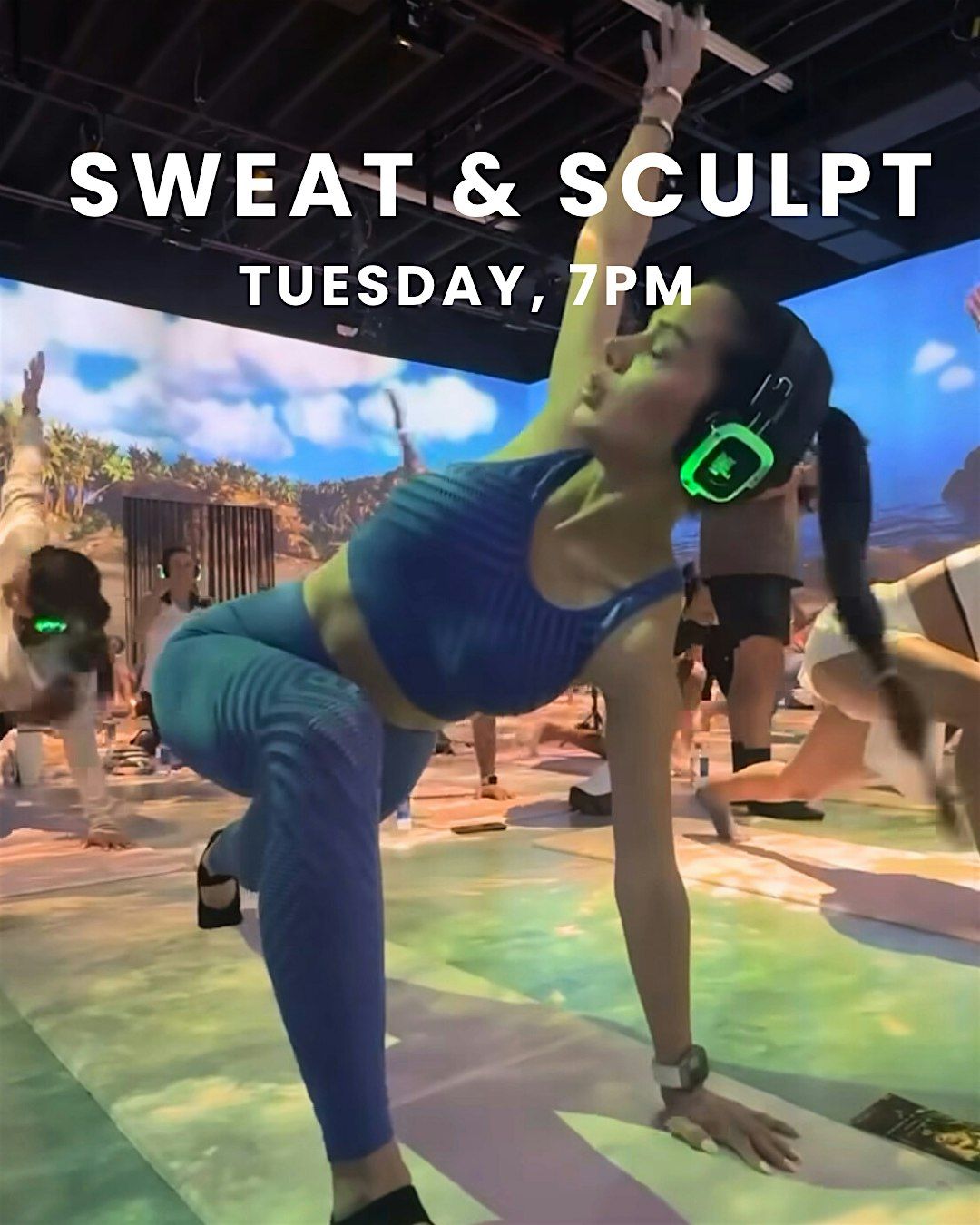 Immersive Tuesdays: Sweat & Sculpt (Bodyweight workout + DJ Flow)