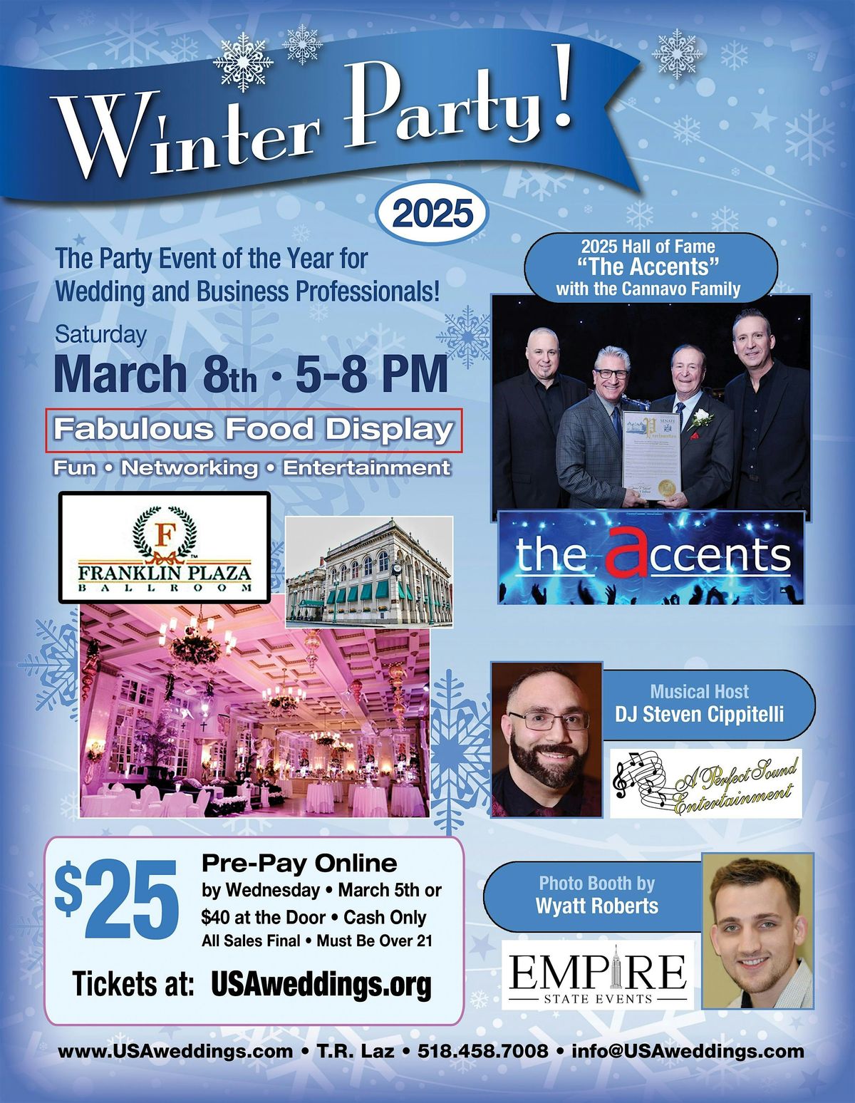 35th Annual Winter Party for Wedding, Event, Small Business Owners