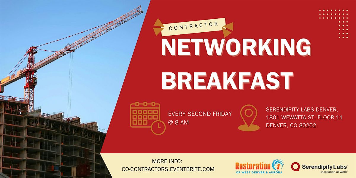 Colorado Contractors: Networking Breakfast