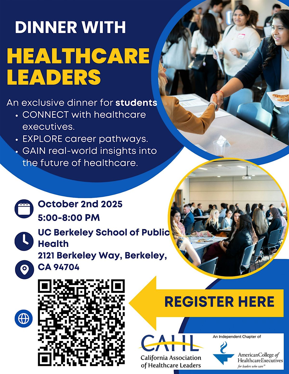 UC Berkeley Dinner with Healthcare Leaders