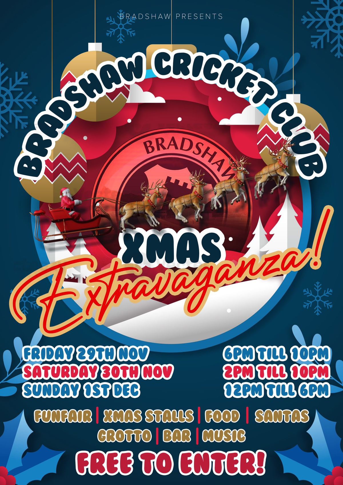 Bradshaw Christmas Extravaganza