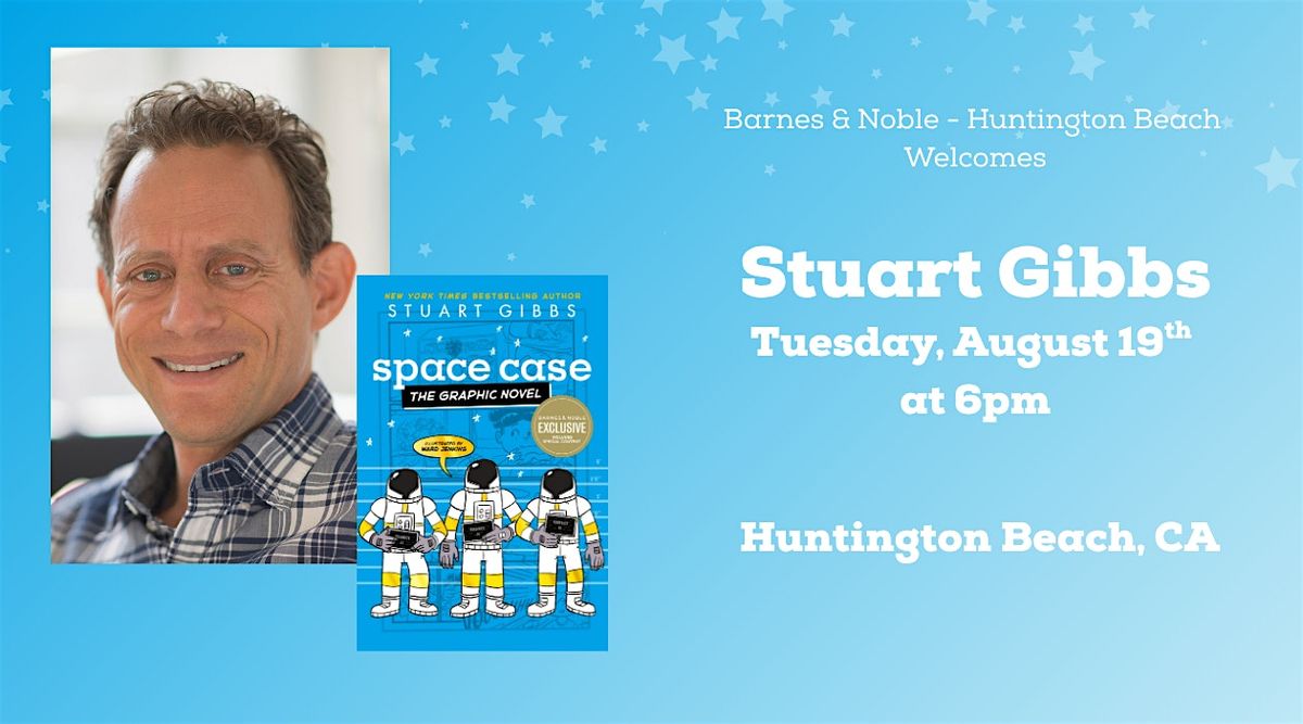 Stuart Gibbs celebrates Space Case The Graphic Novel at B&N - HB
