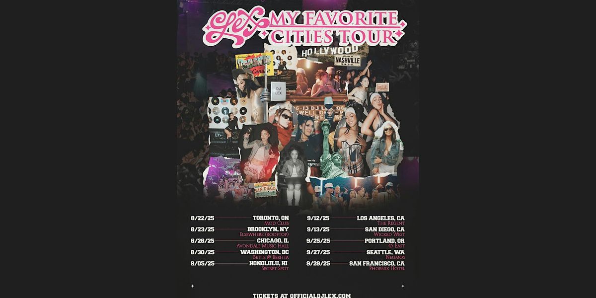 DJ Lex - Favorite Cities TOUR - Phoenix Hotel