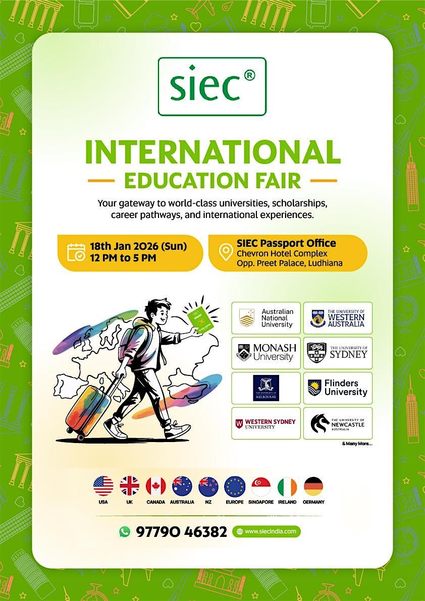 International Education Fair 2026 in Ludhiana