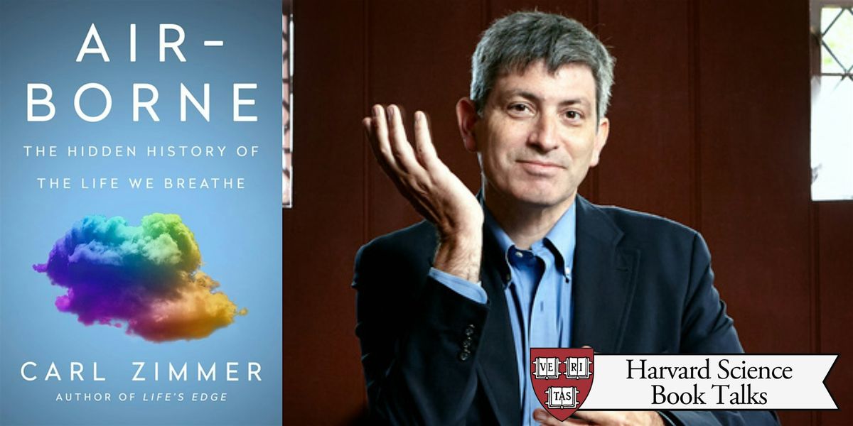 Carl Zimmer at the Harvard Science Center