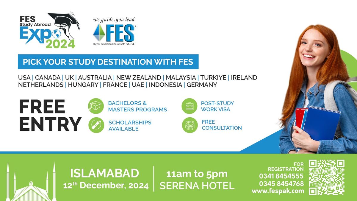 FES Study Abroad Expo 2024 - Islamabad