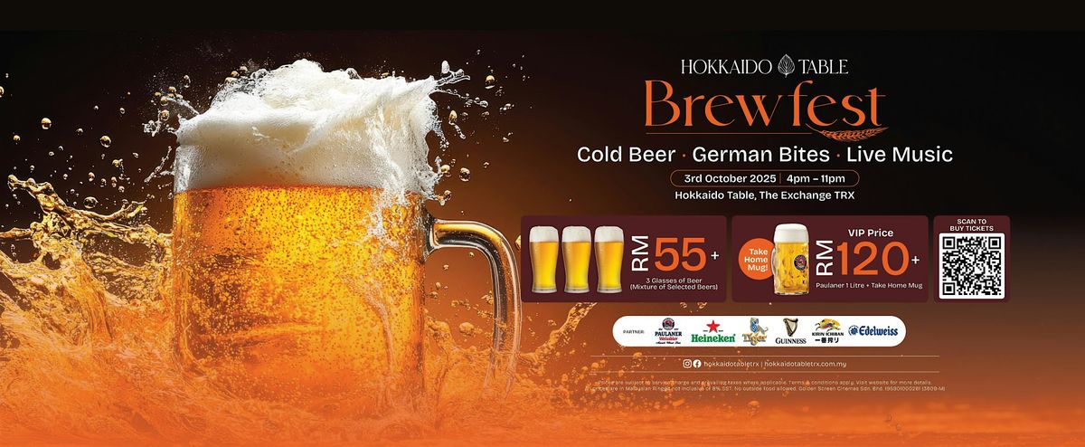 Brewfest at Hokkaido Table