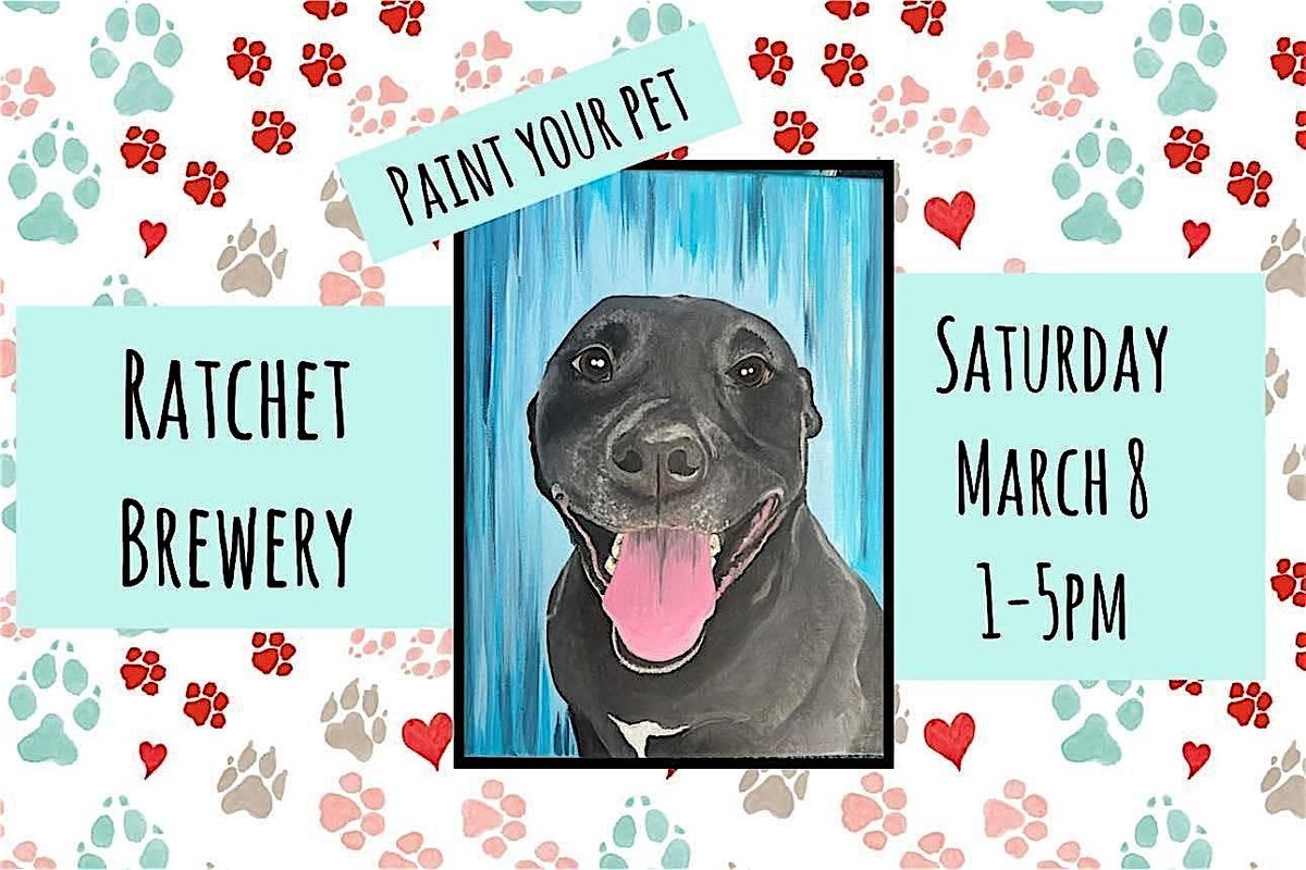 Paint Your Pet at Ratchet Brewing in Salem