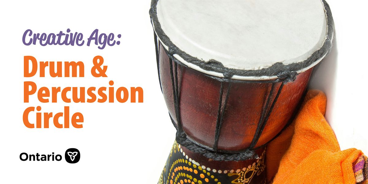 Creative Age: Drum & Percussion Circle - Vellore Village Library