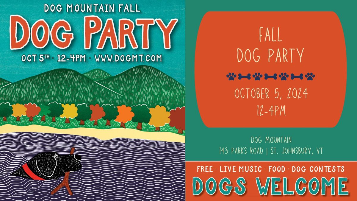 Fall Dog Party