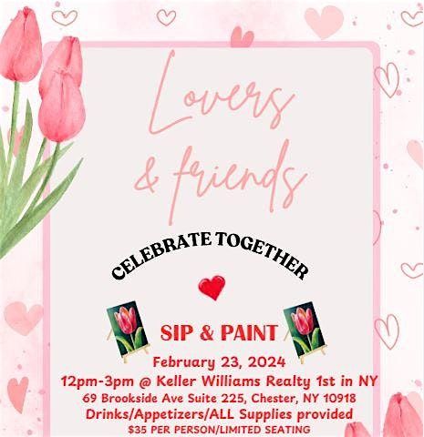 Lovers & Friends Sip and Paint