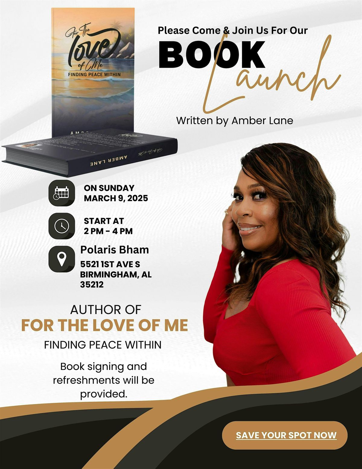 For the Love of Me Book Release