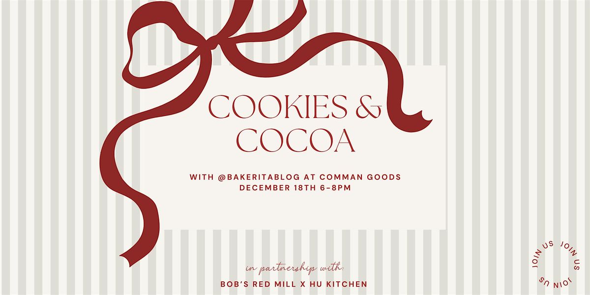 Cookies & Cocoa: Holiday Soir\u00e9e