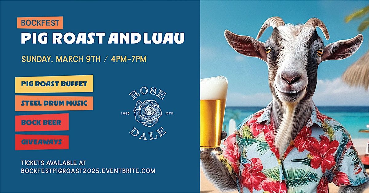 Bockfest Pig Roast and Luau