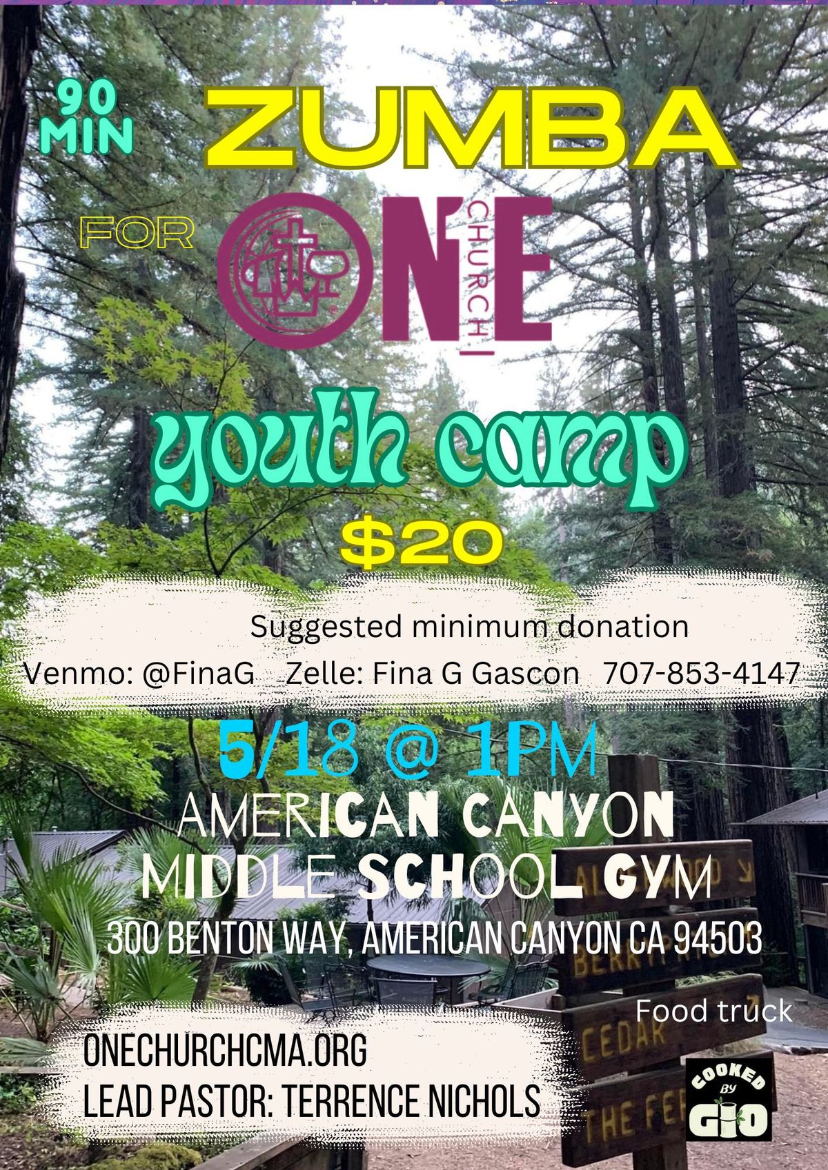 Zumba for One Church Youth Camp