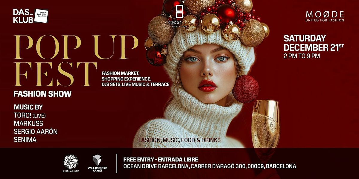 CHRISTMAS POP UP FEST