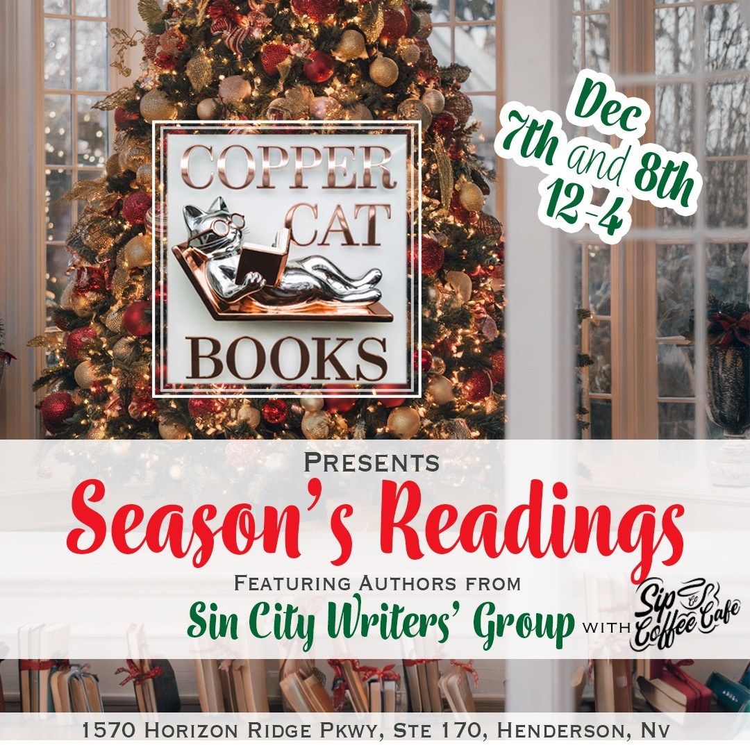 Season's Readings with Sin City Writer's Group & Sip Coffee Cafe! Day 2