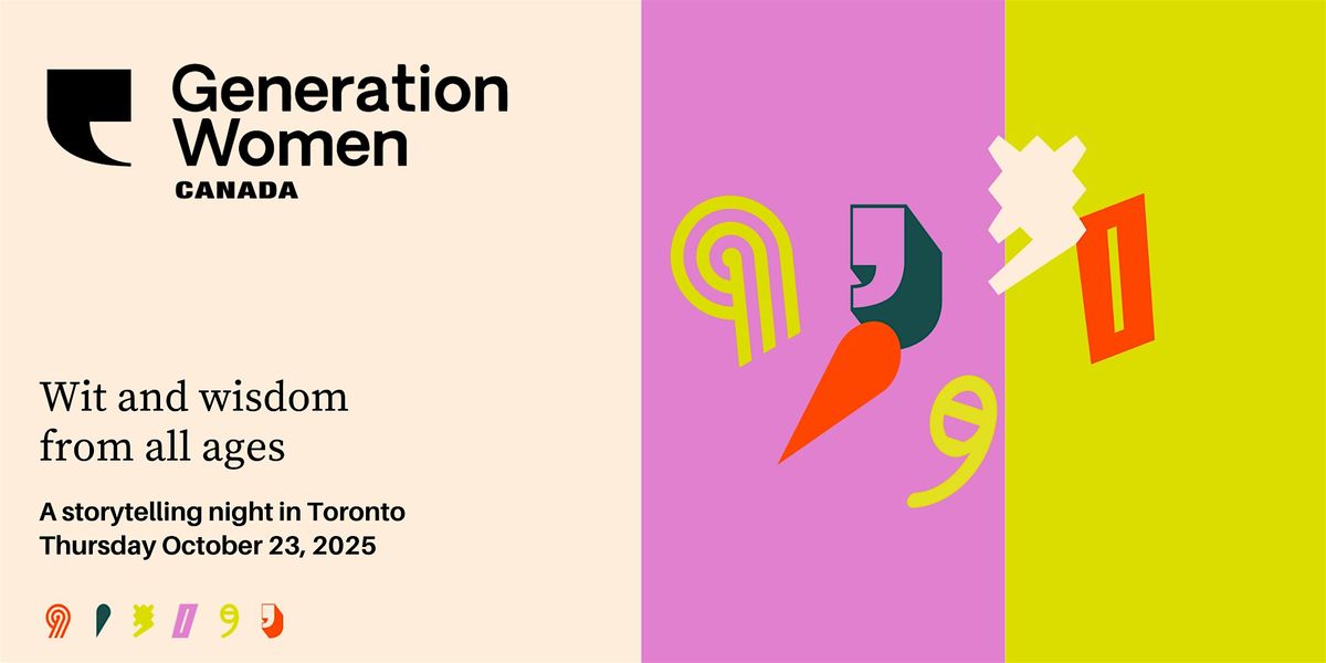 Generation Women Canada - October 23, 2025