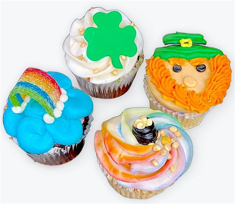 Saint Patrick's Day Parent & Child Leprechaun Cupcake Decorating