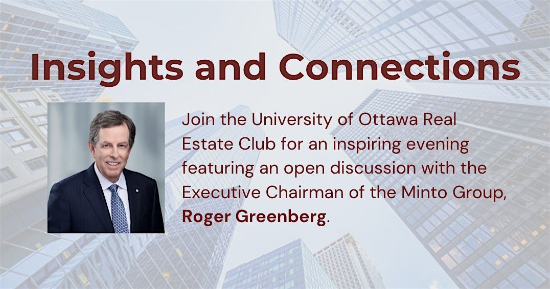 Insights and Connections : An Open Discussion with Roger Greenberg