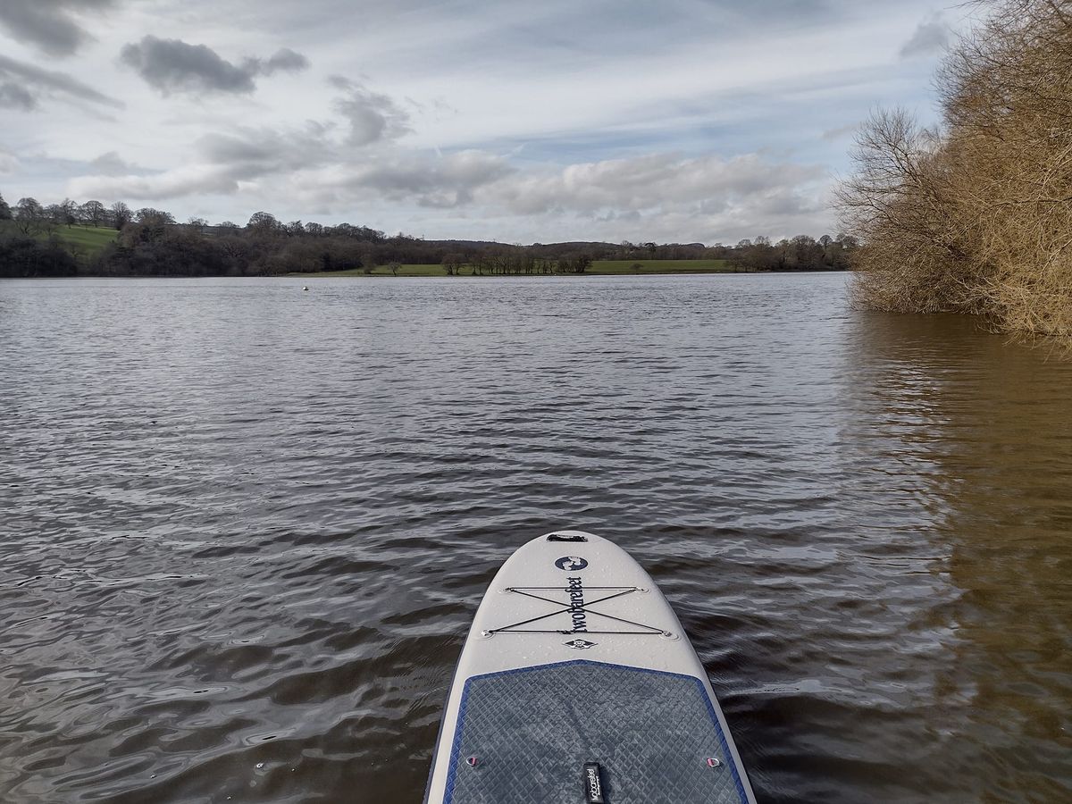 WhatSUP Duck training day - Rudyard Lake, North Staffordshire.