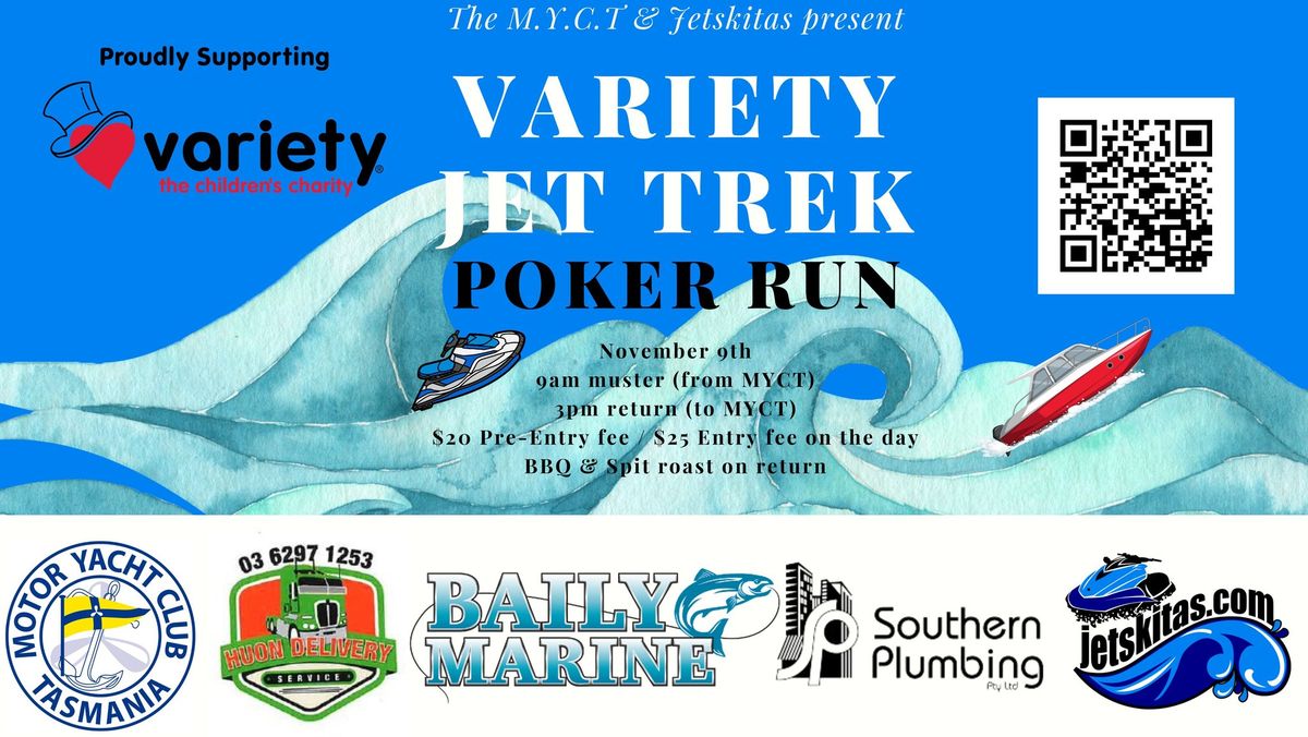 Variety Jet Trek Poker Run