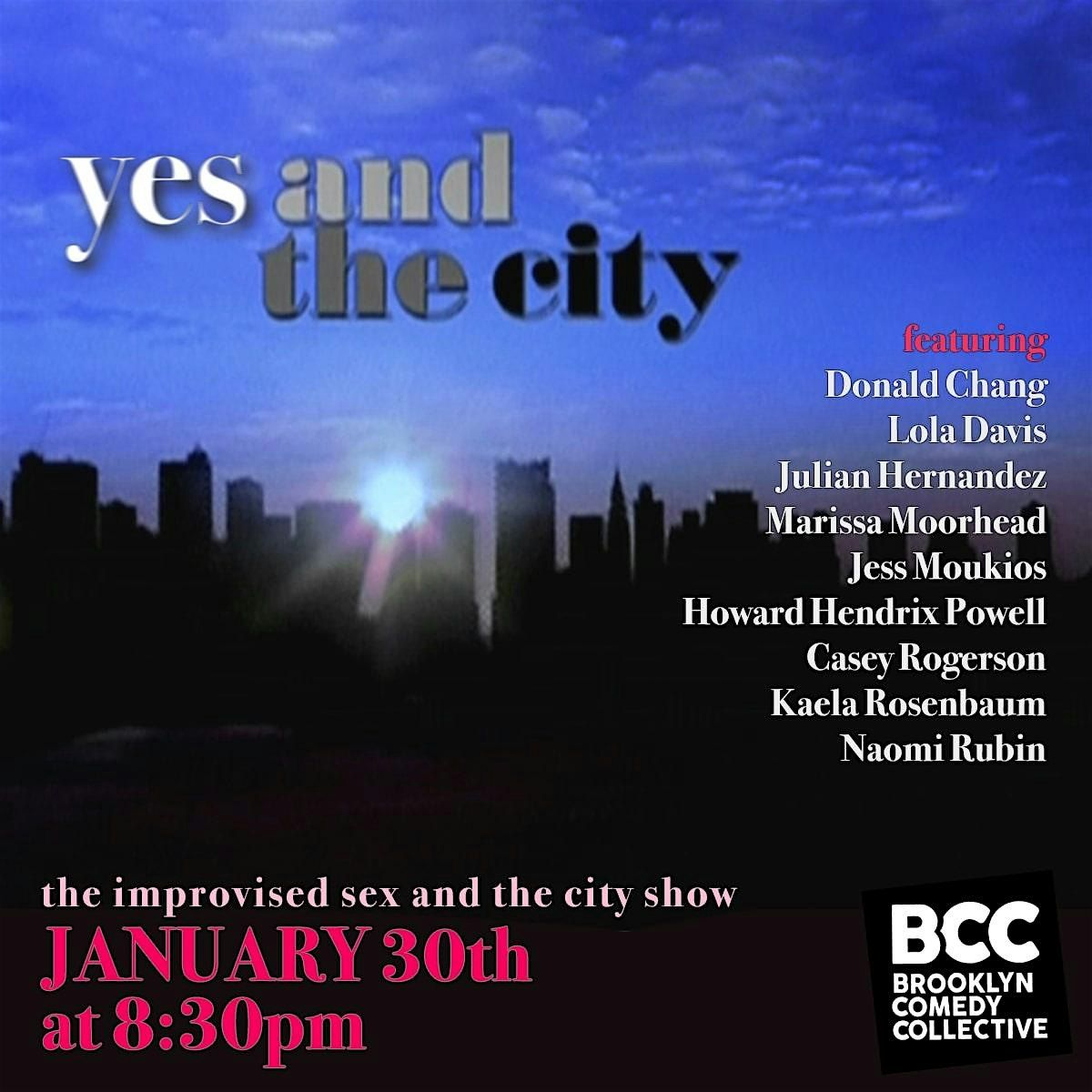 Yes and the City