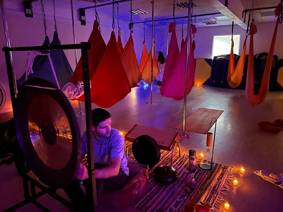 Aerial Sound Bath | Book Now