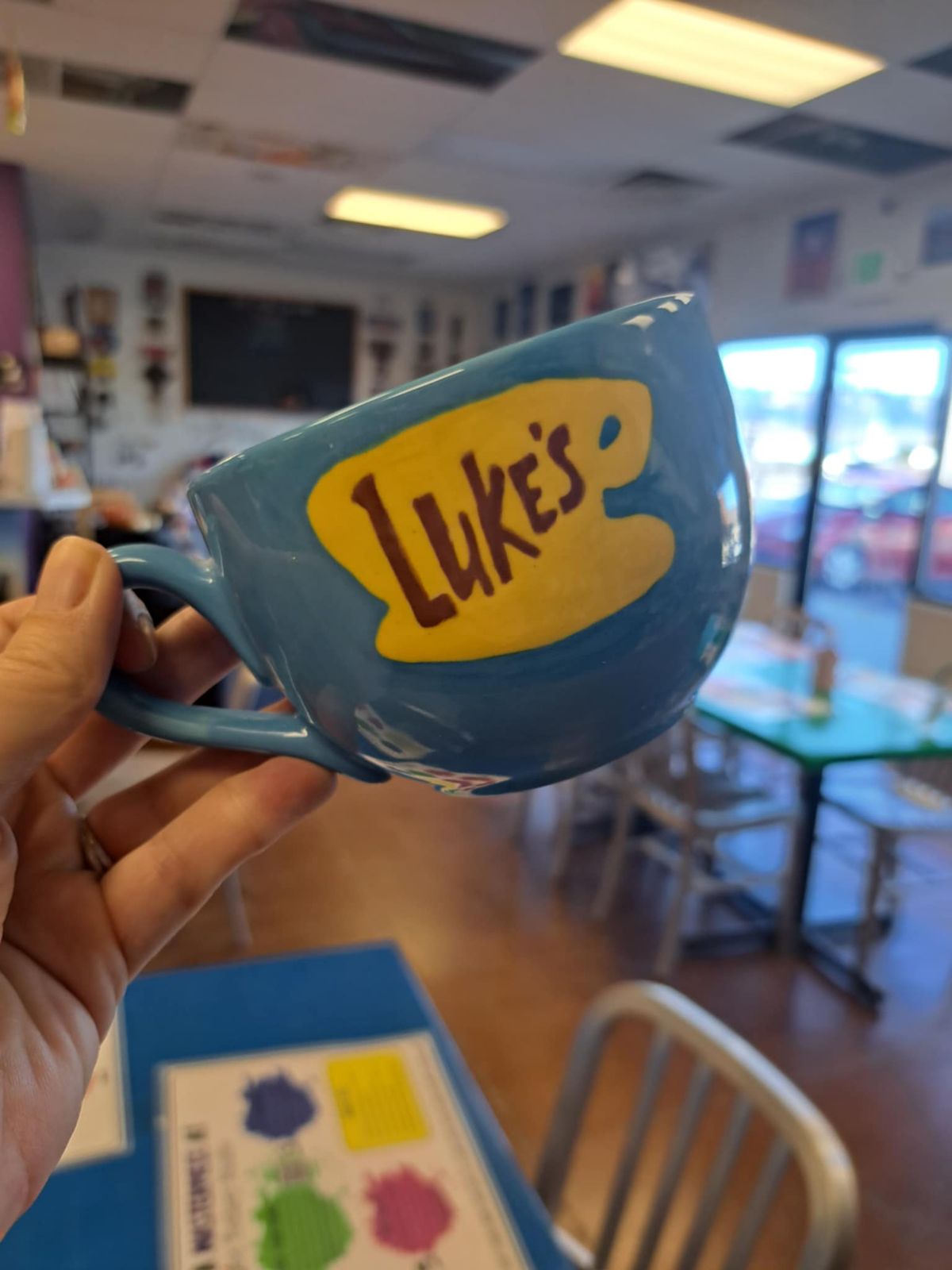 "Coffee @ Luke's!" at Perdita's Coffee