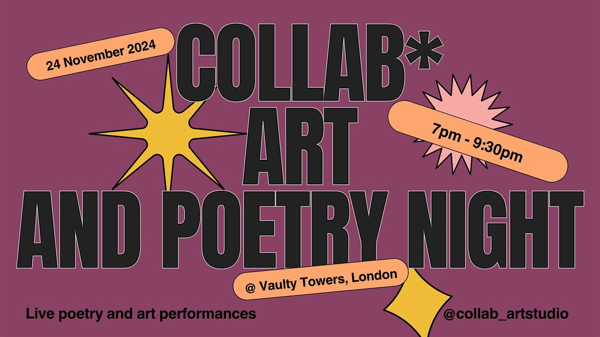 Art & Poetry Night!