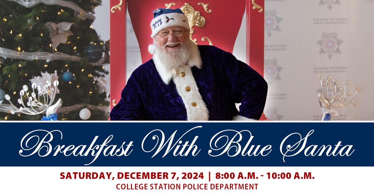 Breakfast With Blue Santa