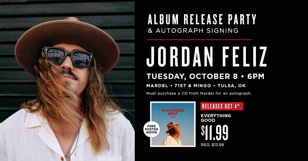 Jordan Feliz Autograph Signing - Mardel in Tulsa, OK