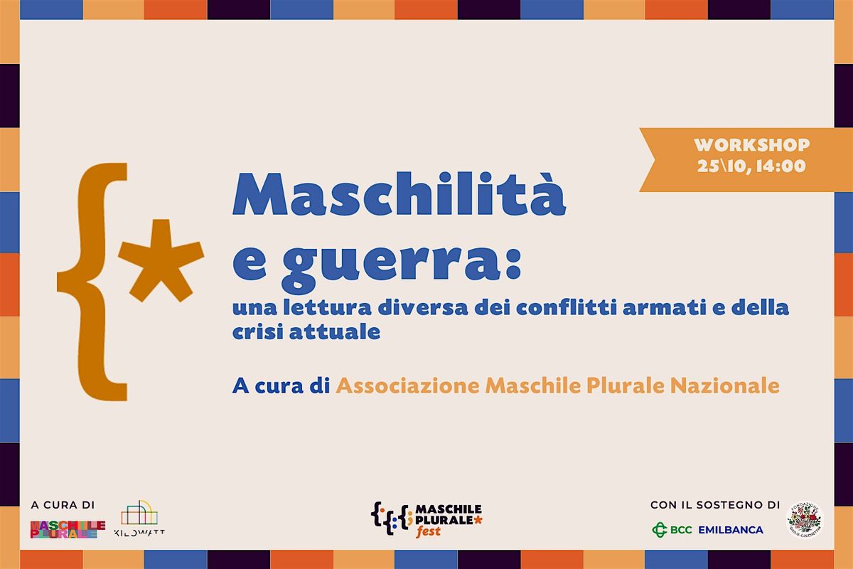Workshop \u00abMaschilit\u00e0 e guerra\u00bb