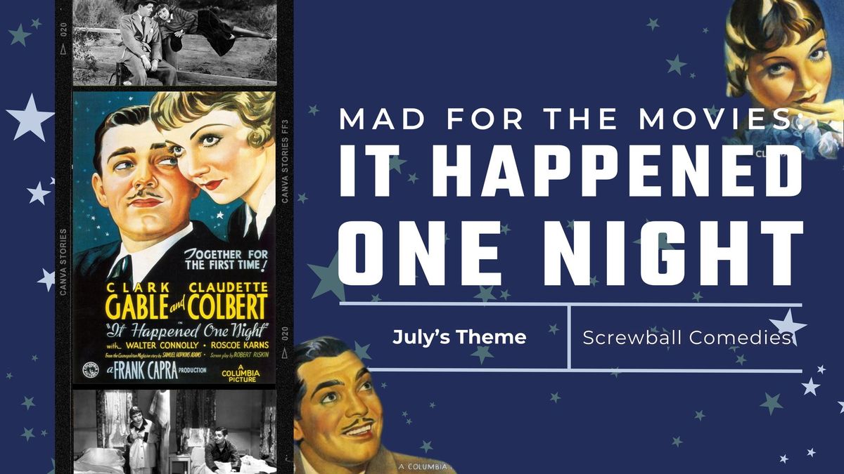 Mad for Movies: It Happened One Night