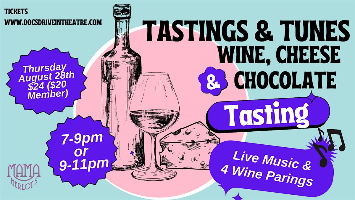 Tasting & Tunes: Wine, Cheese & Chocolate at the Speakeasy