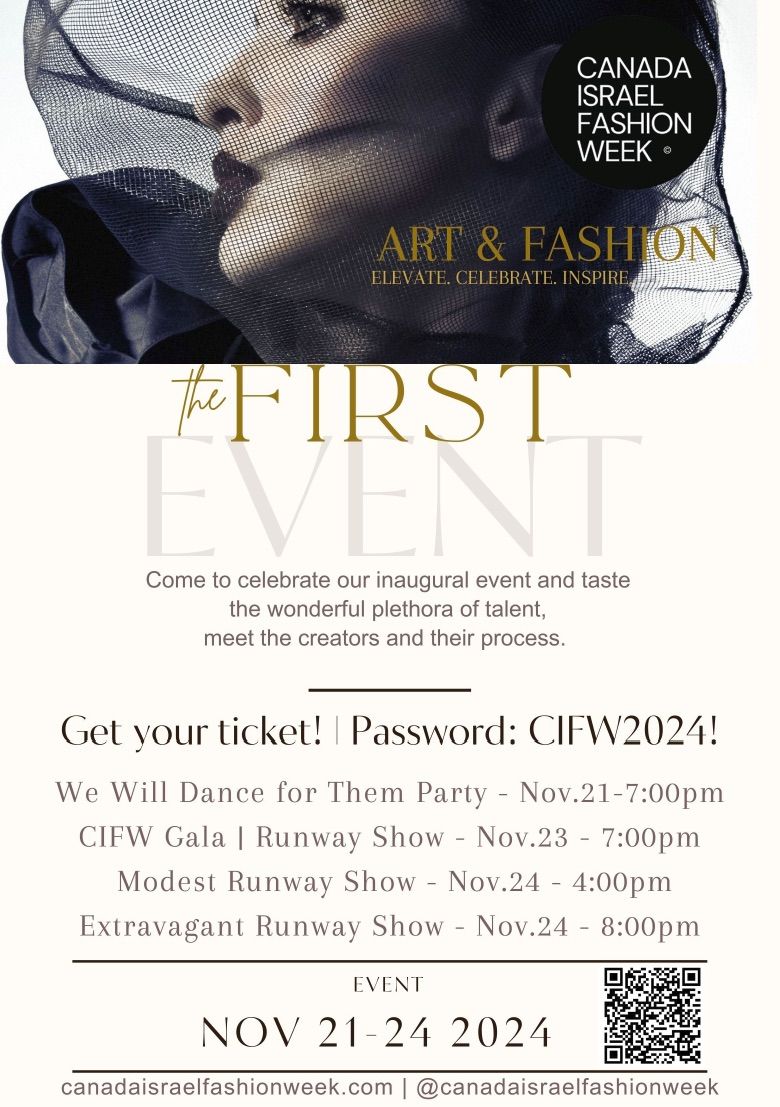 Canada Israel Fashion Week Event