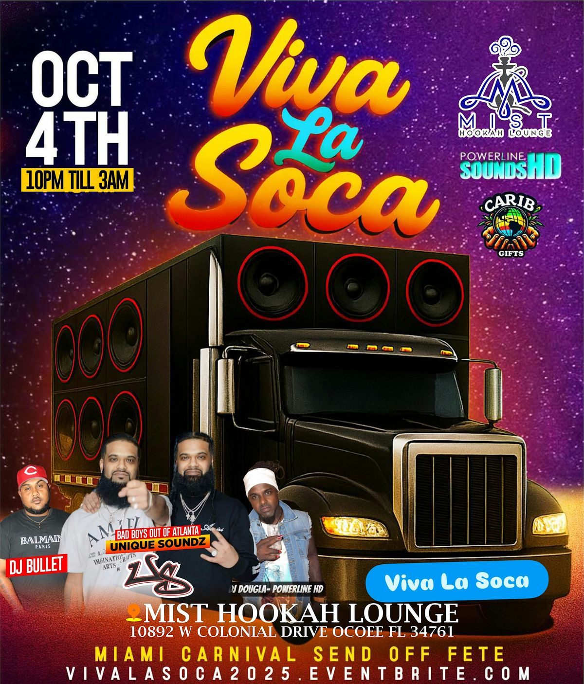 Viva La Soca Miami - Carnival Kick Off Fete!!!